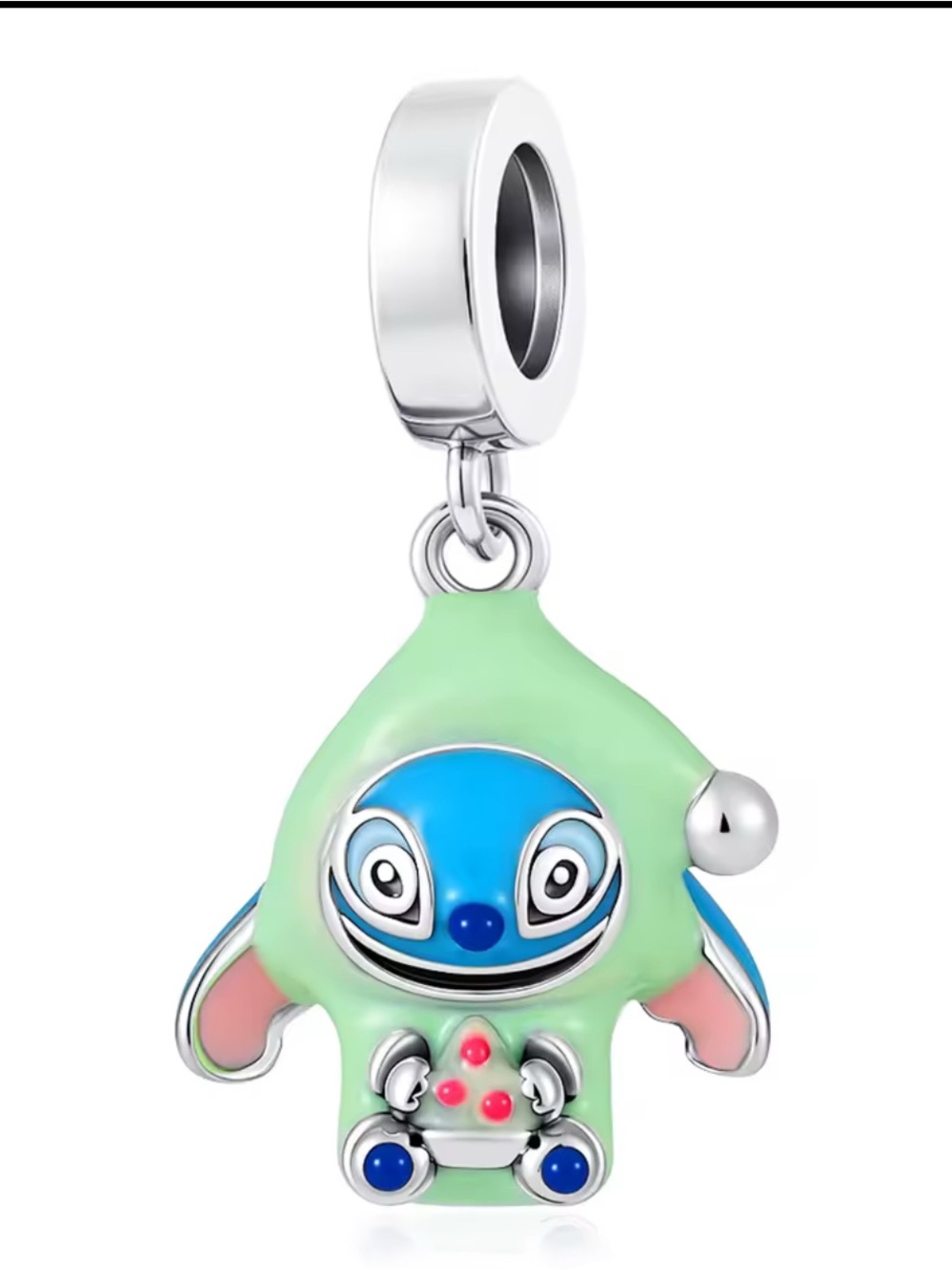 Green and Blue Small Pets Charm Pendant